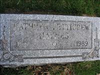 Haynes, Kathryn (Pettigrew)